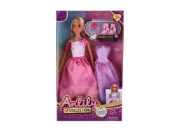 Panenka Anlily s náhradními šaty + doplňky 30cm